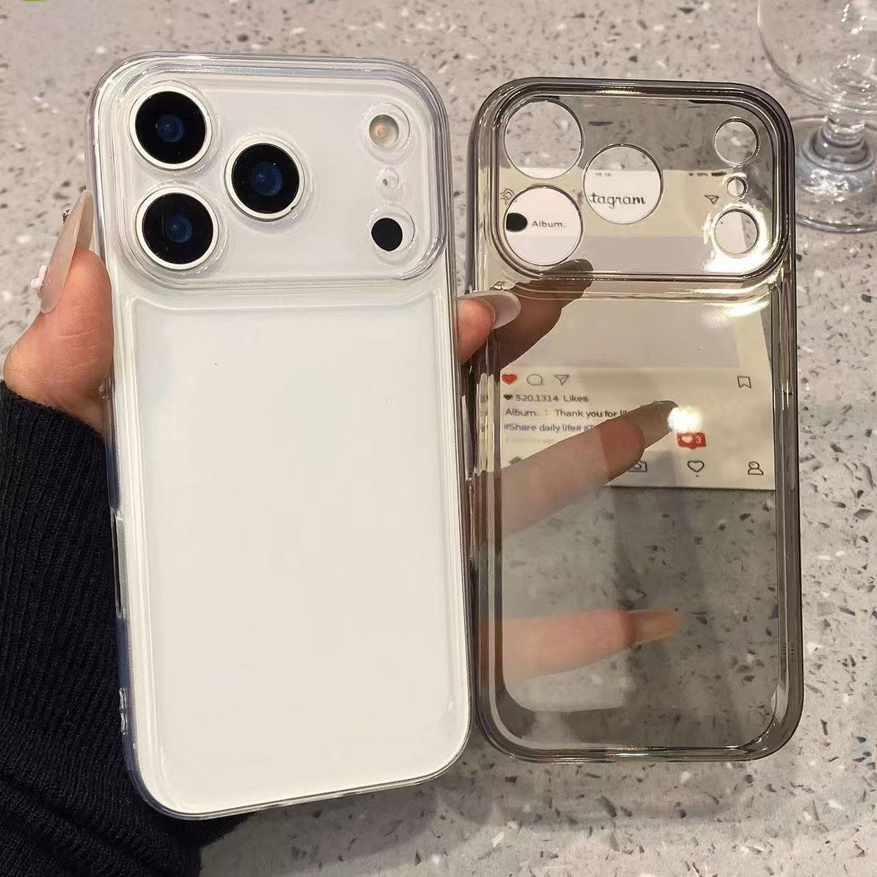 New Thickened Applicable iPhone17 Mobile Phone Case 16 Apple 17promax Simple 15 Cross-border 13/14pro12