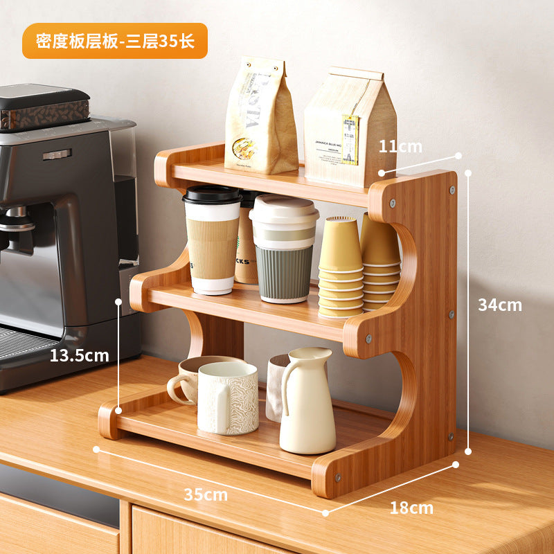 Desktop rack, cup storage shelf, dining table, countertop station, water cup, coffee cup, tea set, table small cup holder