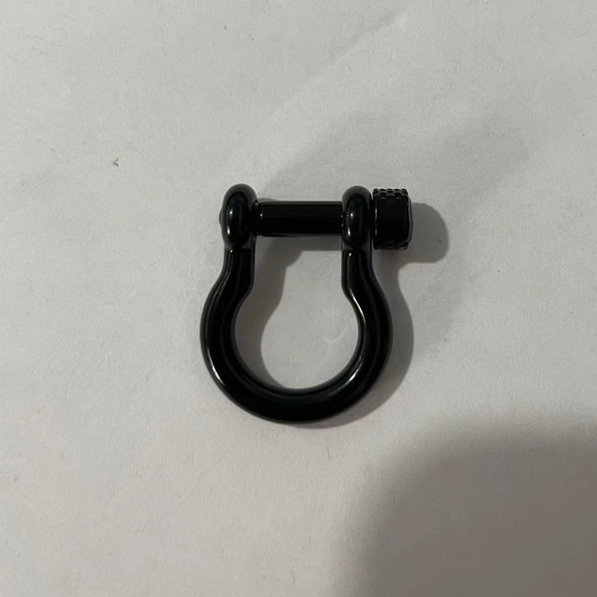 Buckle D-type buckle horseshoe buckle umbrella rope bracelet accessories metal outdoor mountaineering buckle camping portable buckle zinc alloy