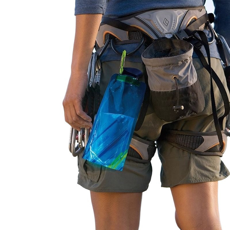 Outdoor Sports Soft Water Bag Music Festival Folding Dew Camping Equipment Mountaineering Cycling Hiking Concert Convenient Water Bag