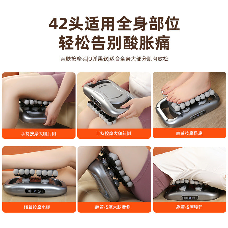 48 fascia guns, rechargeable muscle massagers, relaxation, electric red light vibration, household 42 massage guns cross-border