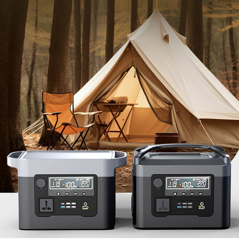 220V outdoor mobile power supply, large-capacity portable emergency power station, high-power camping energy storage power supply, cross-border explosion