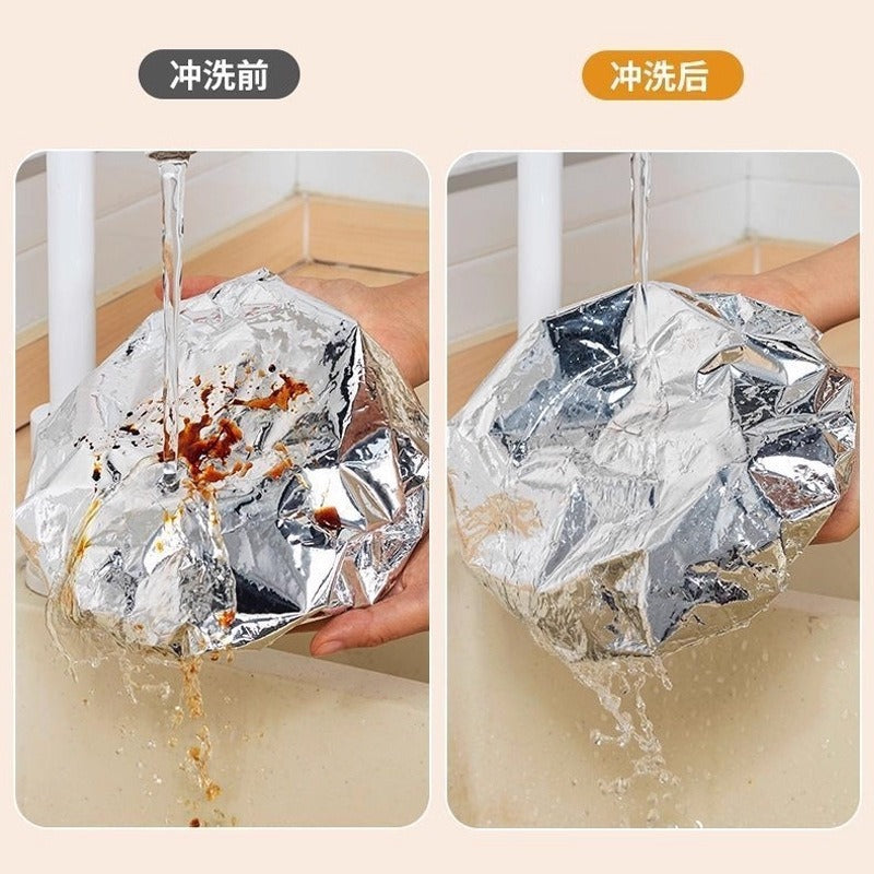 Food aluminum foil insulation cover thickened dining table insulation cover kitchen household winter constant temperature plastic wrap wholesale