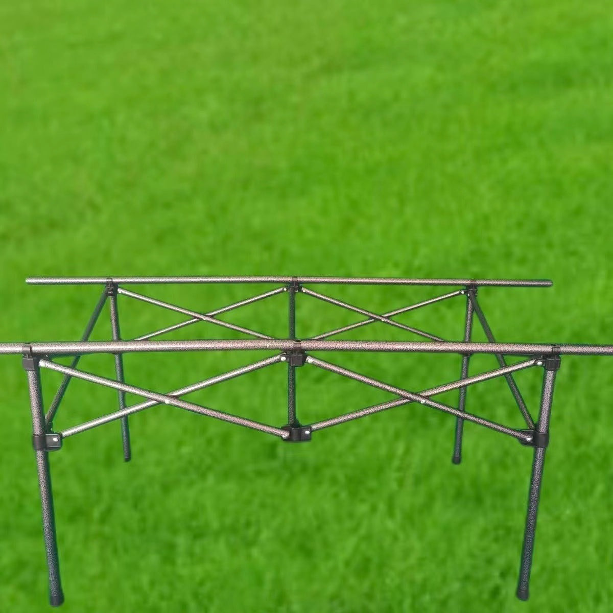 Outdoor Portable Folding Table Camping Carbon Steel Round Leg Egg Roll Table Outdoor Picnic Round Leg Egg Roll Table Accessories Single Purchase