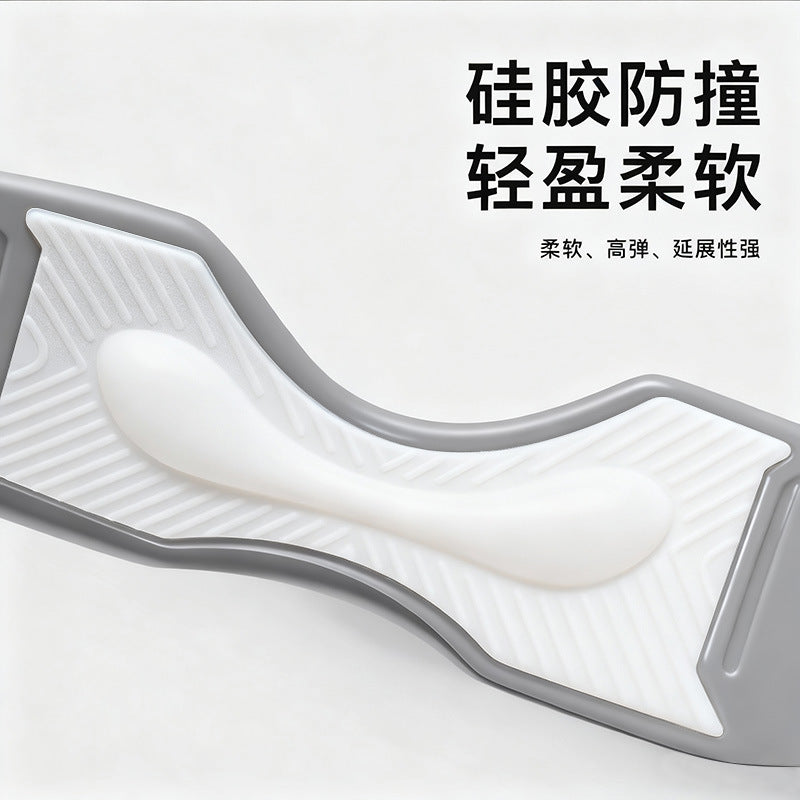 Sports silicone patella strap protective knee anti-skid and anti-drop men's and women's fitness meniscus knee cover protective gear wholesale