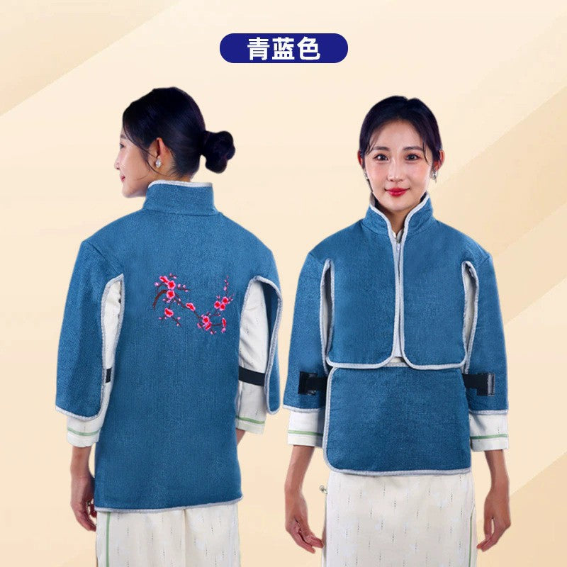 Yu Zhaolin Coarse Salt Sea Salt Hot Compress Bag Salt Bag Electric Heating Shoulder Pad Cervical Spine Back Moxibustion Household Hot Compress Bag Vest