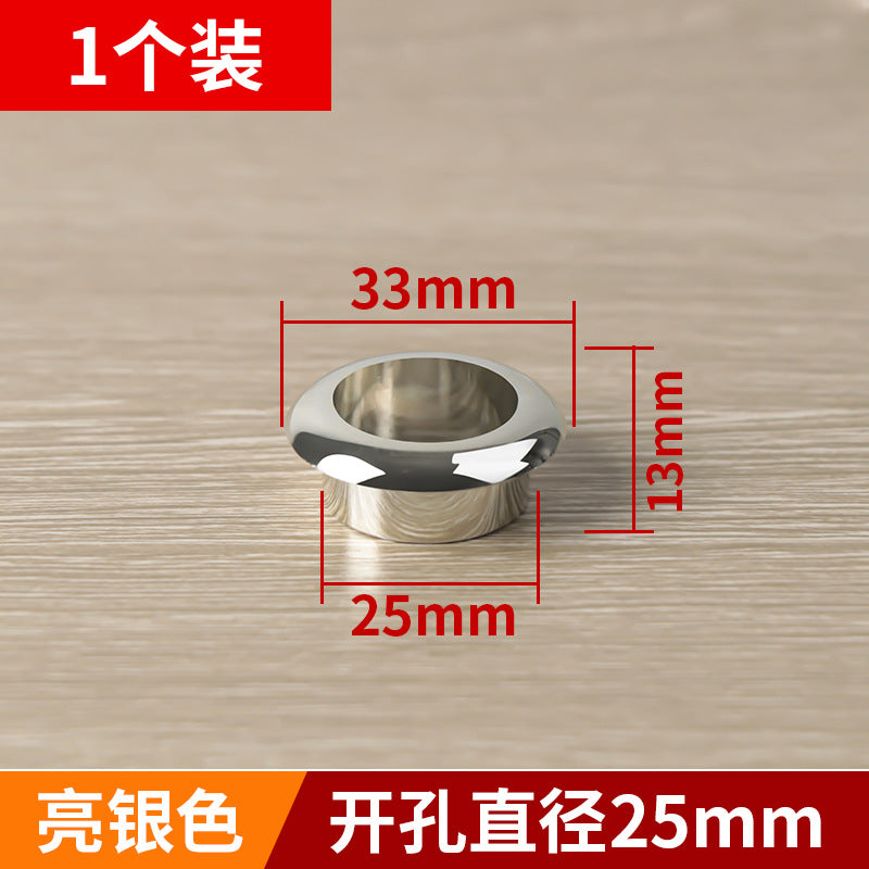 Nylon round wire box finishing hole cover computer desktop wire box desk threading hole furniture hardware accessories