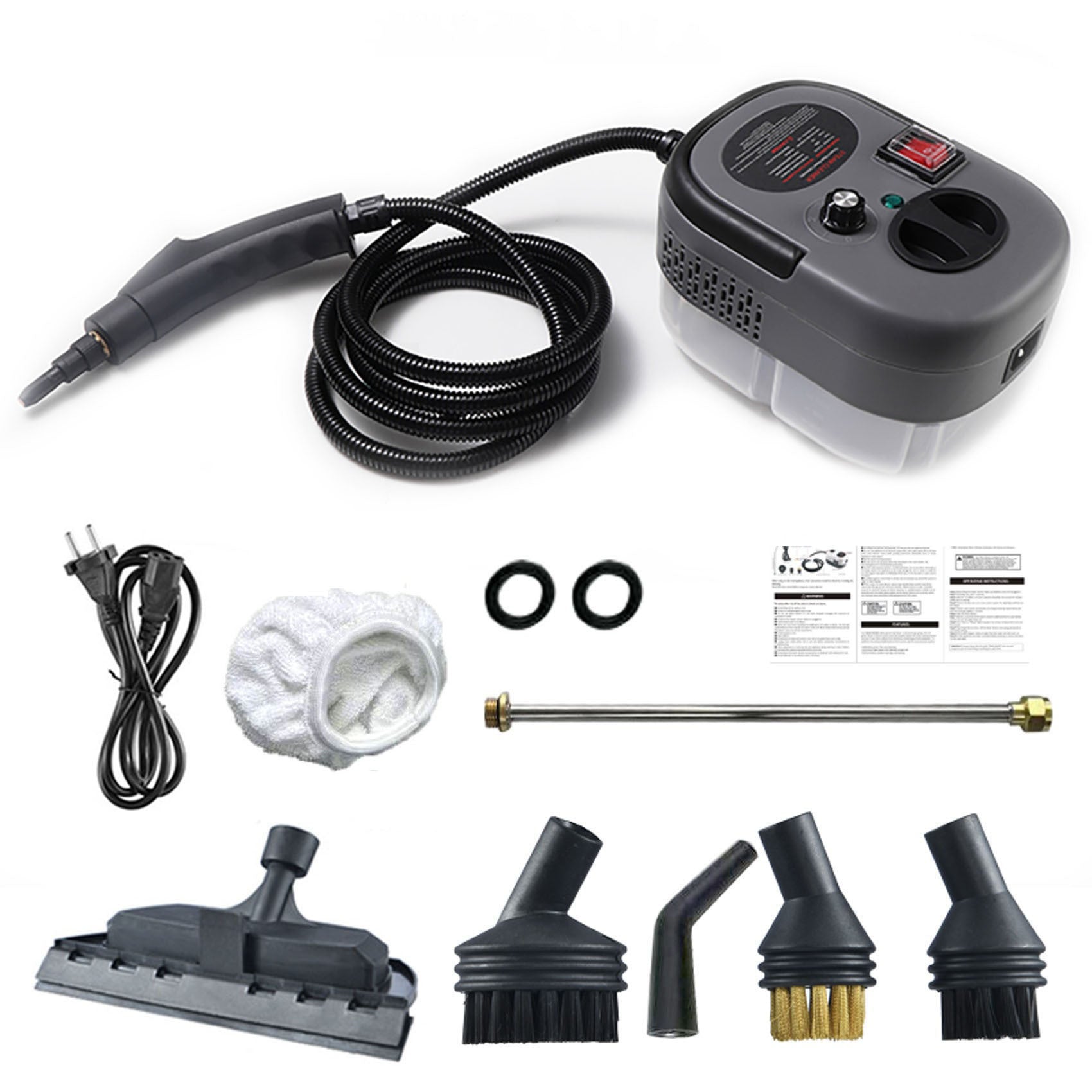 Smart touch screen high temperature steam cleaner, household disinfection machine kitchen high pressure cleaner Steam cleaner