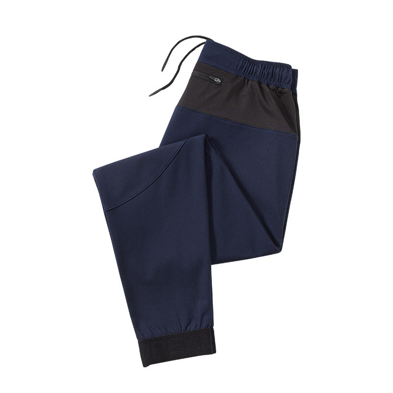 Autumn and winter velvet sweatpants men's large size bundle pants sports outdoor running fitness pants casual long pants