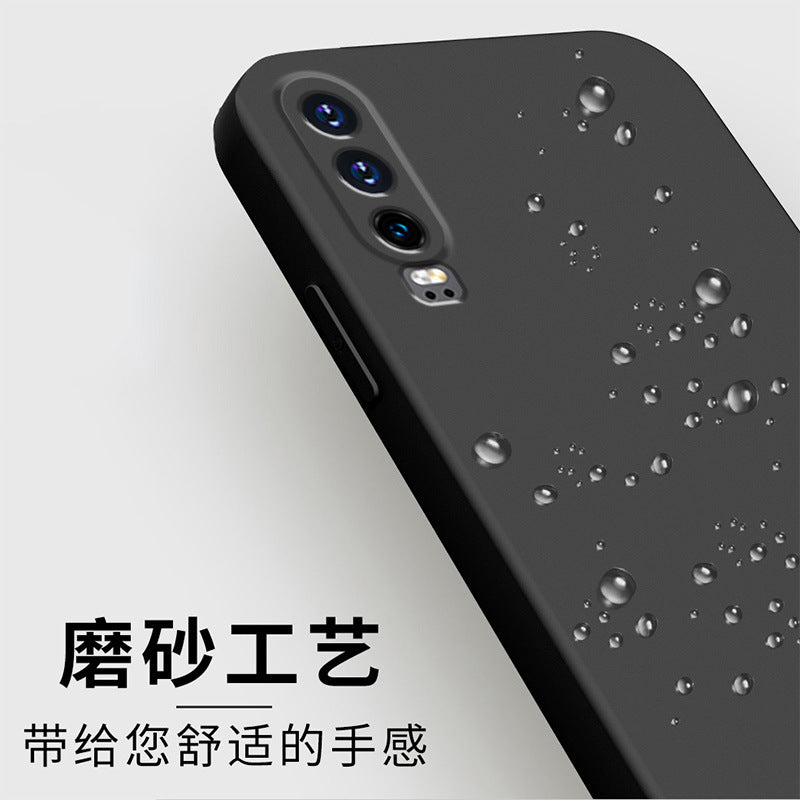 Applicable to Huawei p30 mobile phone case protective case, liquid soft silicone all-inclusive anti-drop male and female shell