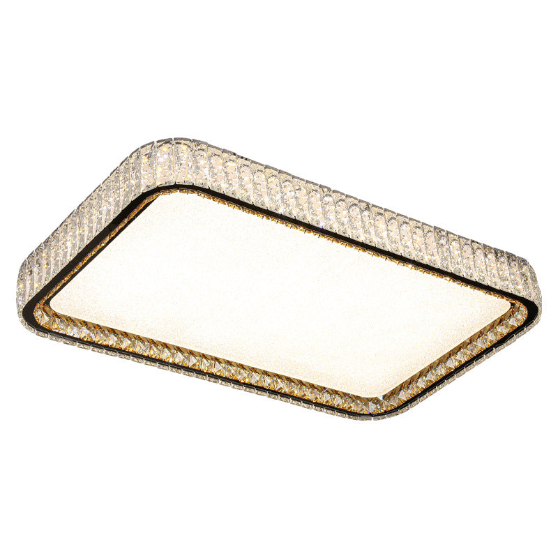 Crystal ceiling light full spectrum eye protection living room main light modern simple bedroom dining room whole house lighting package smart