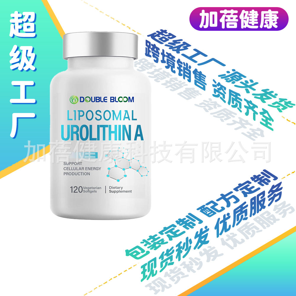 Jiabei Health Factory Customized Cross-border Liposomal Dietary Supplement Anti-aging Urolithin A Capsules OEM