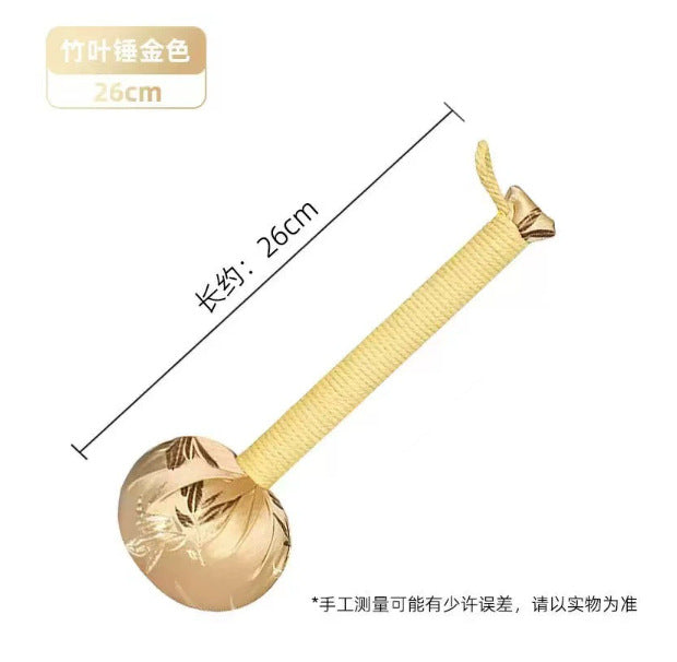 Wormwood Hammer Satin Wholesale Silk Gifts Moxibustion Hammer Moxa Products Gift Box Customized Wormwood Health Hammer Massage Hammer
