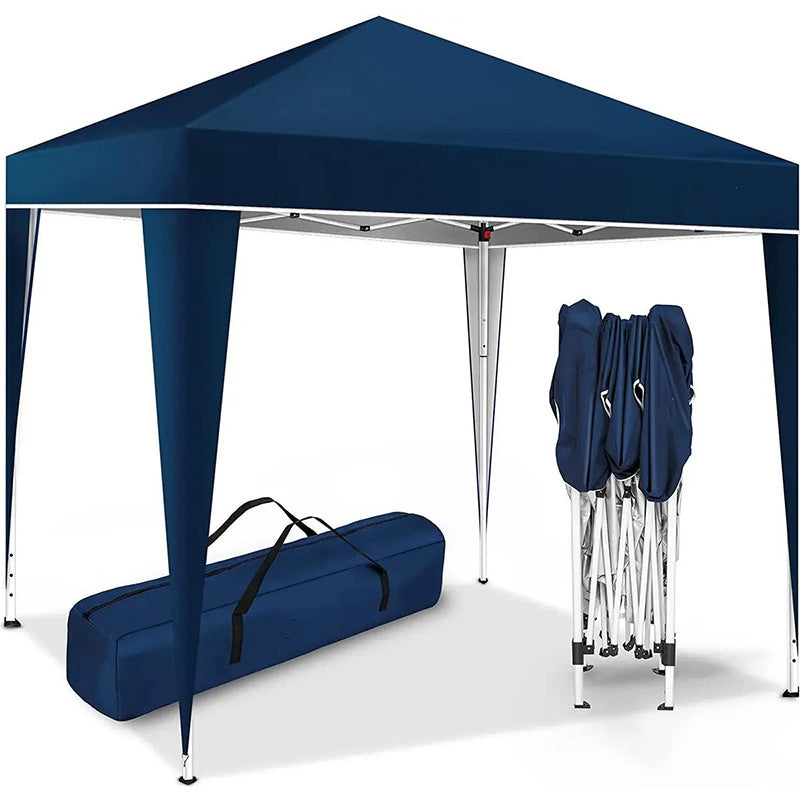 Cross-border foreign trade four-corner folding tent 12kg hollow frame outdoor activities sun protection rain awning with surrounding cloth
