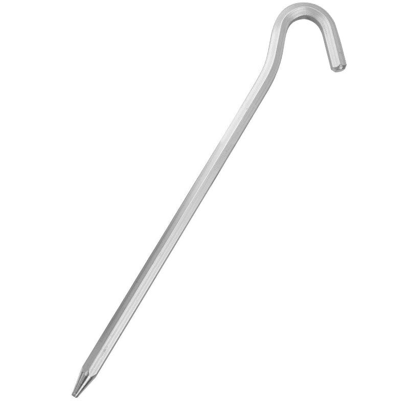 Outdoor camping tent bold accessories extended floor nails canopy aluminum alloy question mark camping beach fixed windproof