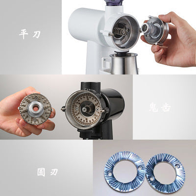 Spot 110V/220v portable home, coffee grinder, hand brew, grinder, ghost tooth grinding disc