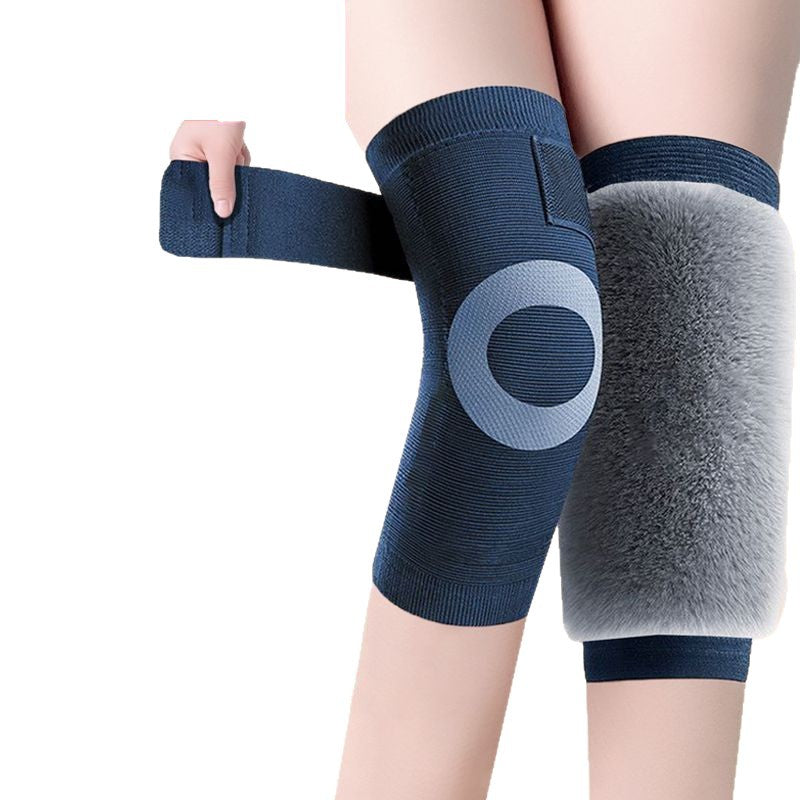 Protect knees, keep warm and heat, men and women with cold legs, joints for the elderly, sports sheath for cold protection, thickened in autumn and winter
