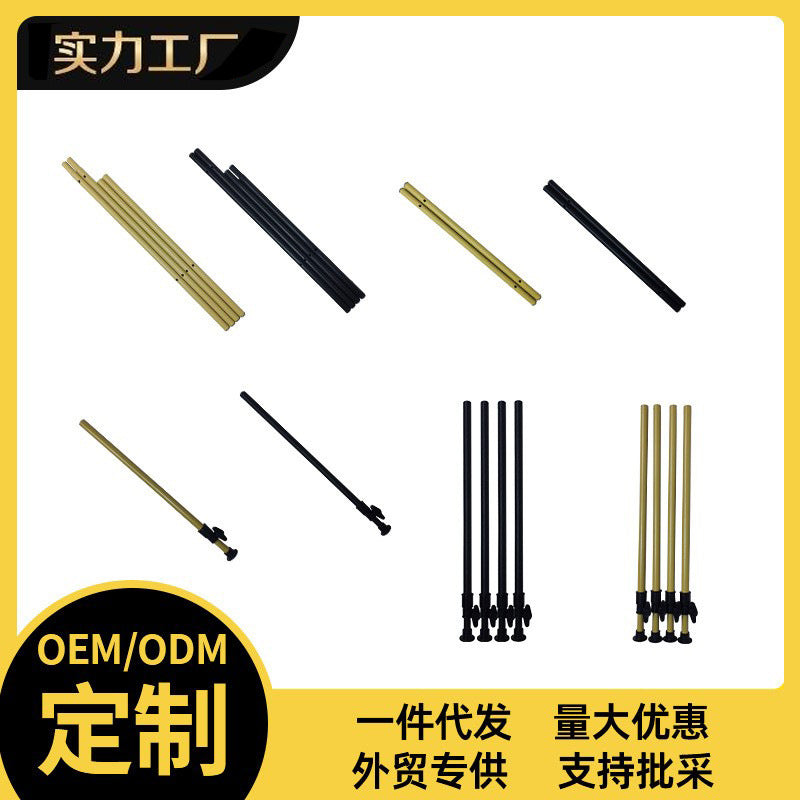 Egg roll table bracket outdoor camper lifting legs folding table plus high pole table board horizontal bar support rod table accessories