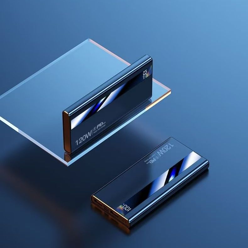 [3C certified large-capacity 120W super fast charging 20000mAh power bank type-c flash charging mobile phone is suitable for