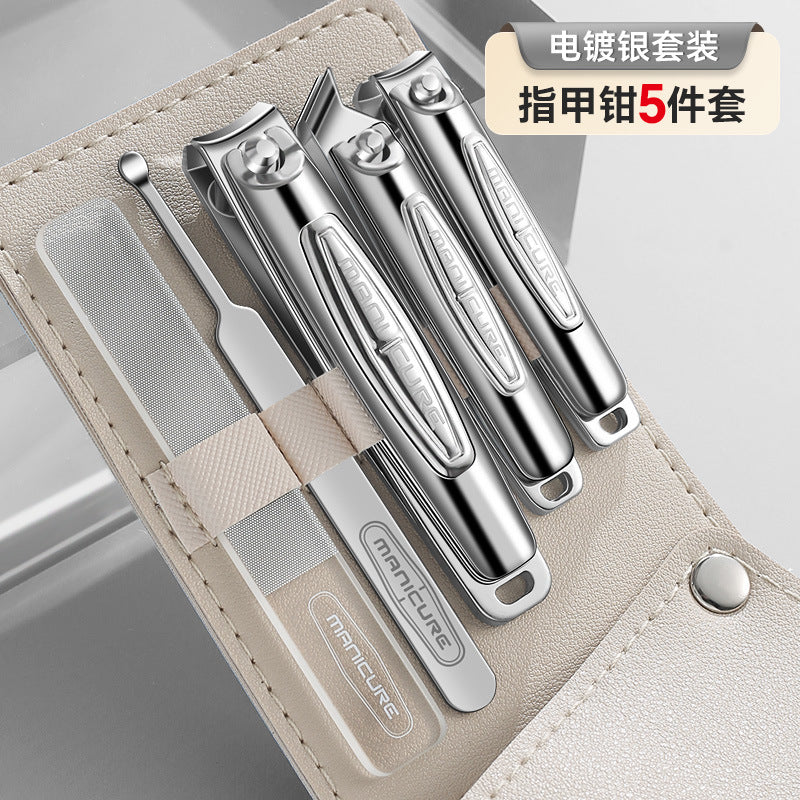 Nail Clipper Set Stainless Steel Nail Clippers Kit Home Manicure Nail Removal Tools Care Professional