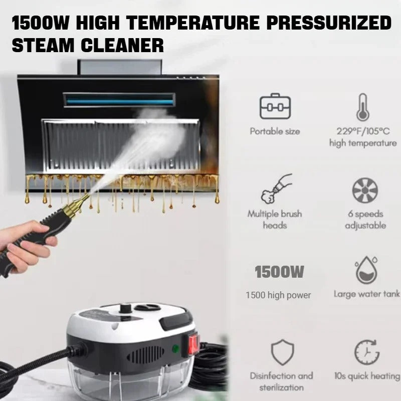 Cross-border cleaning machine High temperature steam cleaning machine Small household air conditioner Kitchen range hood Oil fume oil pollution disinfection machine