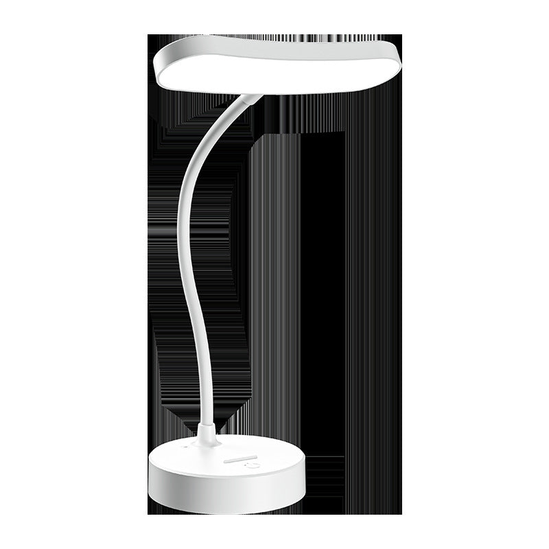 Student reading learning lamp eye protection desk lamp dormitory round base small desk lamp usb office bedside lamp intelligent energy saving