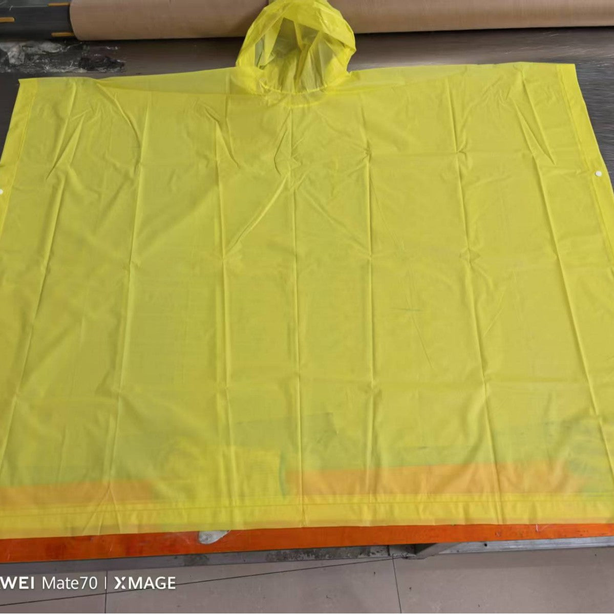 EVA raincoat thickened transparent poncho outdoor travel extended walking one-piece portable men's and women's long full body raincoat