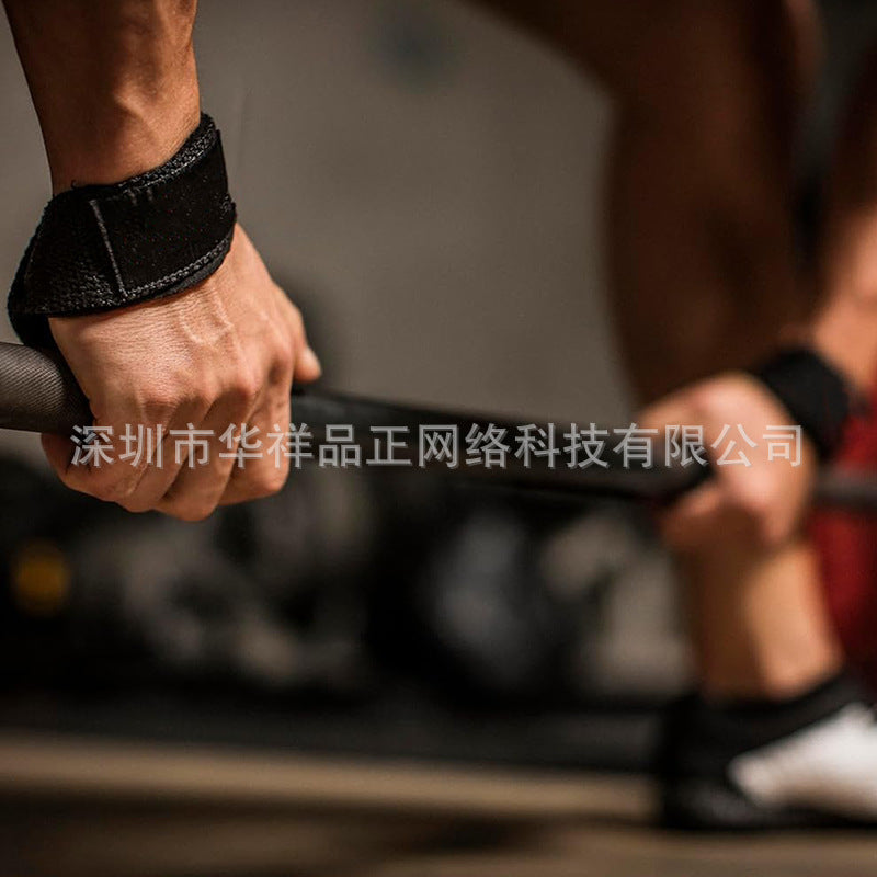 Amazon Sports Pull-ups Weightlifting Training Bracers Deadlift Grips Barbell Power Bracers Fitness Power Bands