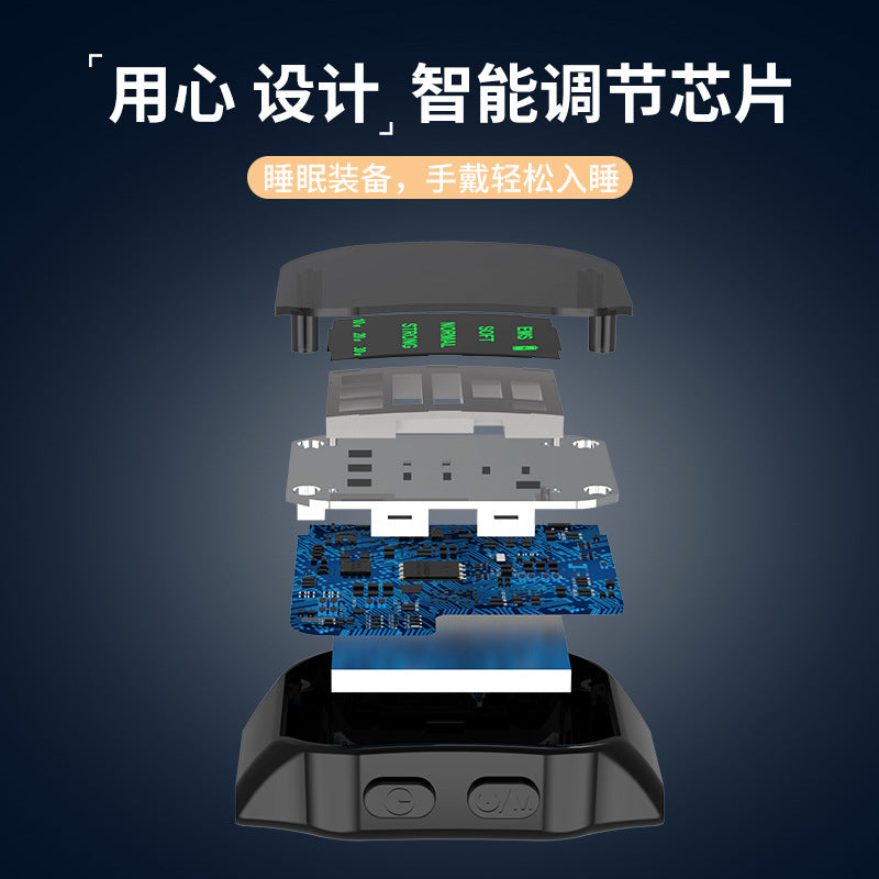 New hand wearing CES micro-current pulse intelligent sleep instrument fast sleep anxiety physiotherapy instrument wearable