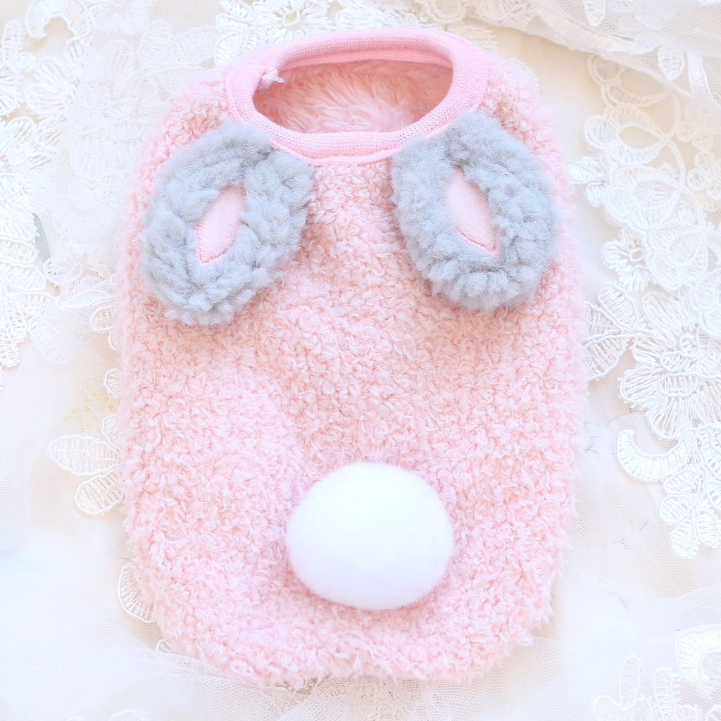 Autumn and winter kittens puppies milk dogs milk cats keep warm winter clothes small vest double-sided velvet small body than bear Yorkshire