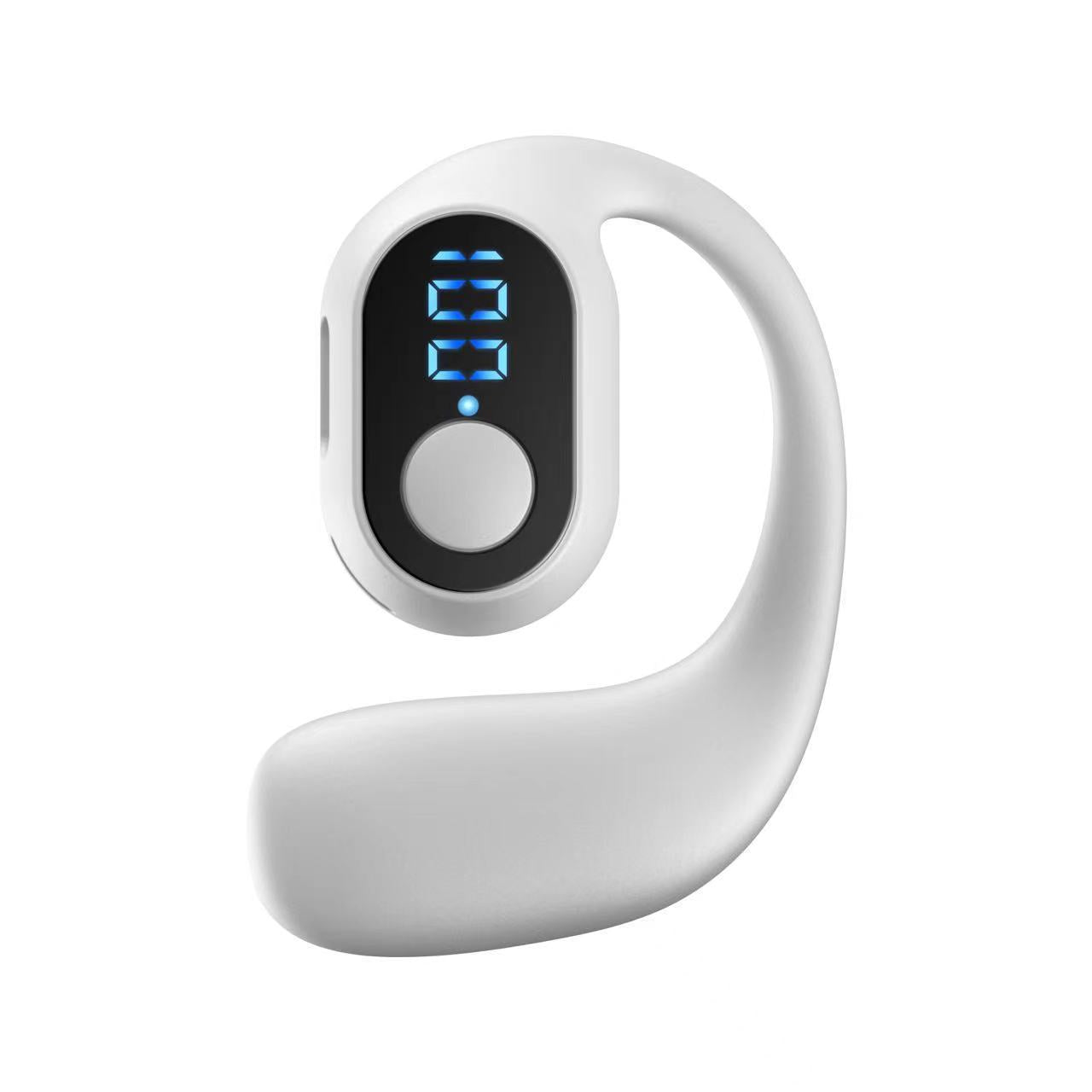 Open wireless bluetooth headset smart digital display suitable for Apple Huawei OPPO Xiaomi vivo mobile phone bluetooth headset