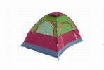 Tent outdoor camping fully automatic portable folding children's household multi-person field overnight hiking equipment
