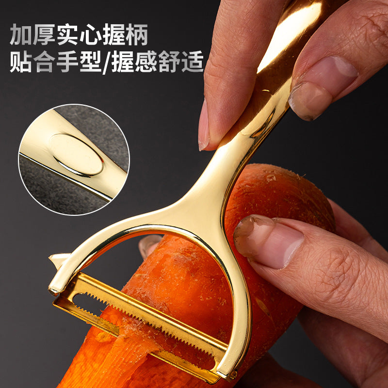 Zinc alloy peeler household apple potato melon planer kitchen tools fruit peeler multi-functional planer
