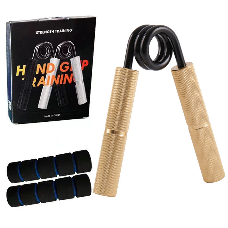 Source Manufacturer Aluminum Alloy Metal Grip Arm Grip Amazon Popular Fitness Spring Steel A-Grip