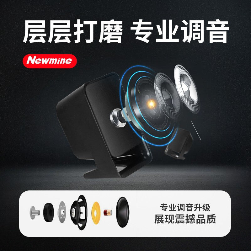 Newman BT72 Computer Mini Audio Wired Desktop Subwoofer Multimedia Laptop Desktop Speaker