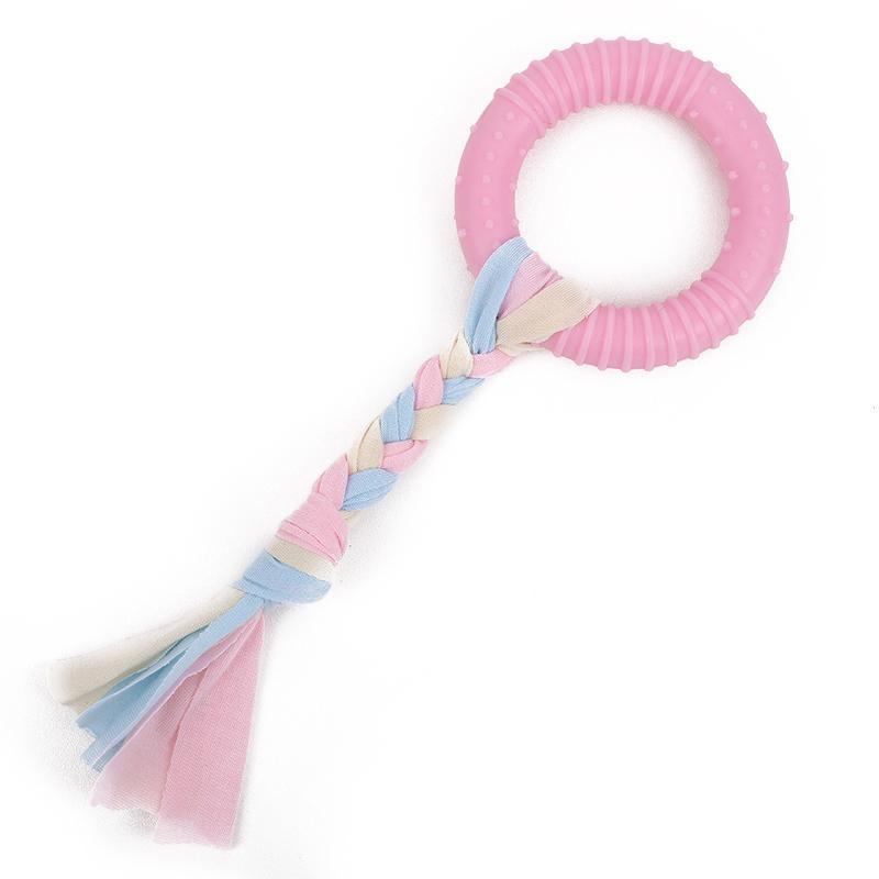 Pet Dog Toys Frisbee Pet Ball Puppy Toys Bite-resistant Knot Self-Hi Carrot Teeth Grinding Toys