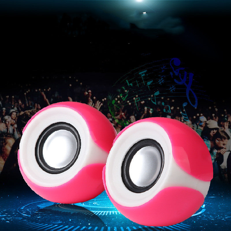 Yushuo/Subwoofer Desktop Notebook Multimedia Desktop Office Home Wired USB Small Speaker Computer Audio