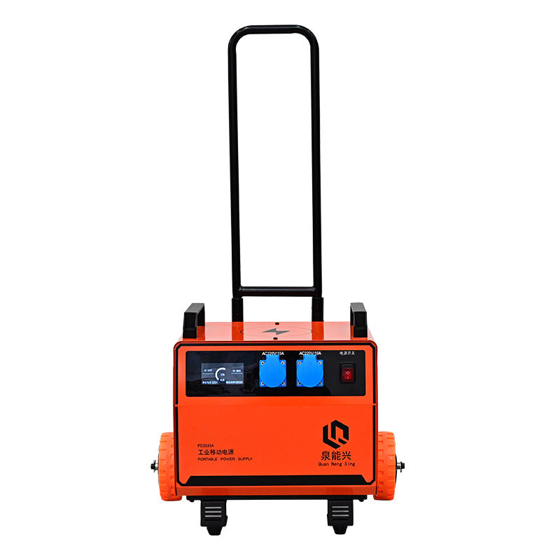 Industrial mobile power supply Quannengxing 5kW outdoor construction high power long battery life energy storage portable mobile power supply