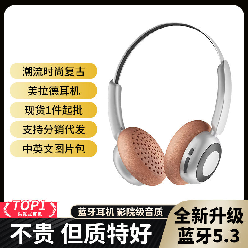 Huaqiangbei cross-border new wireless headset Bluetooth with microphone manufacturer in stock, long battery life without pain