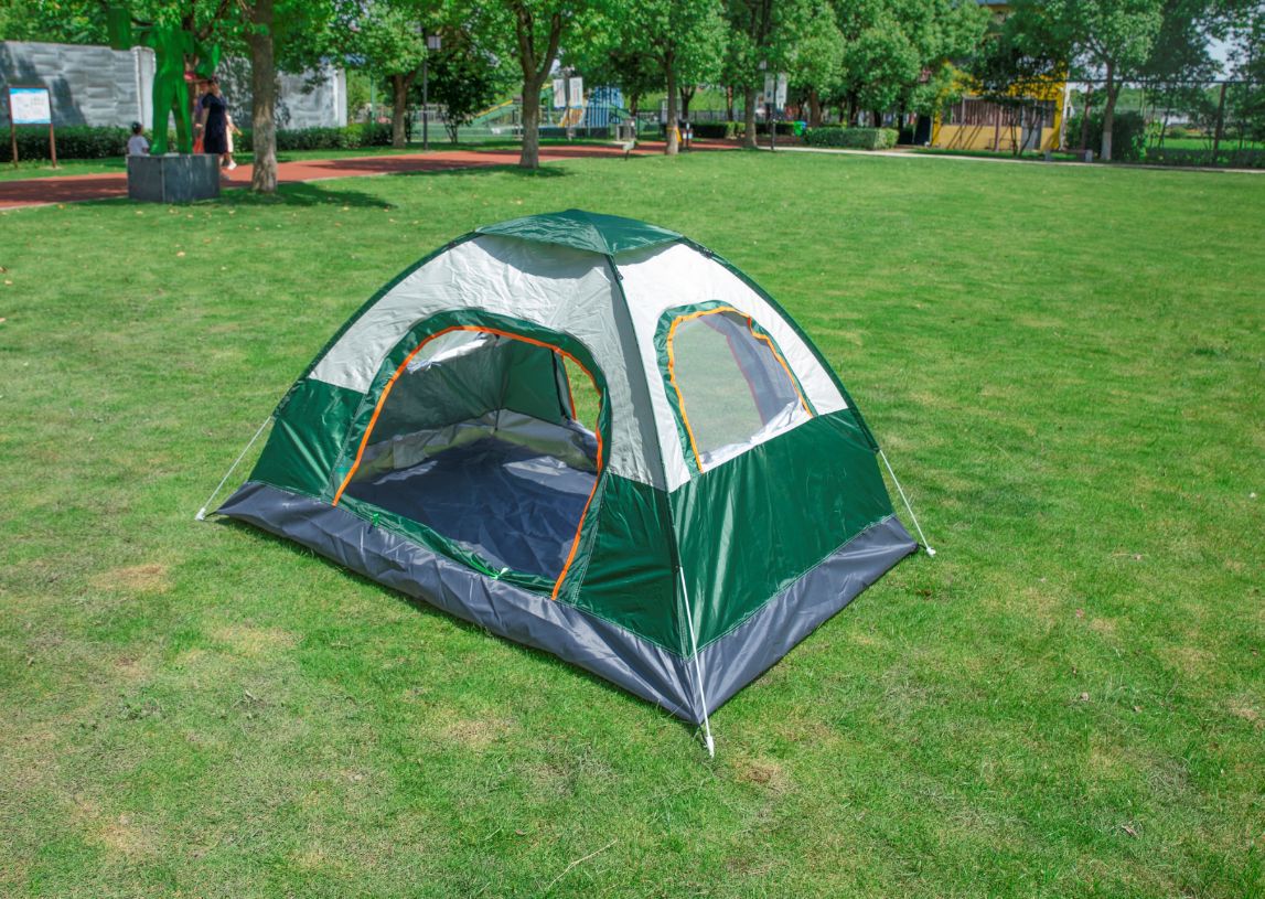 Tent outdoor camping fully automatic portable folding children's household multi-person field overnight hiking equipment