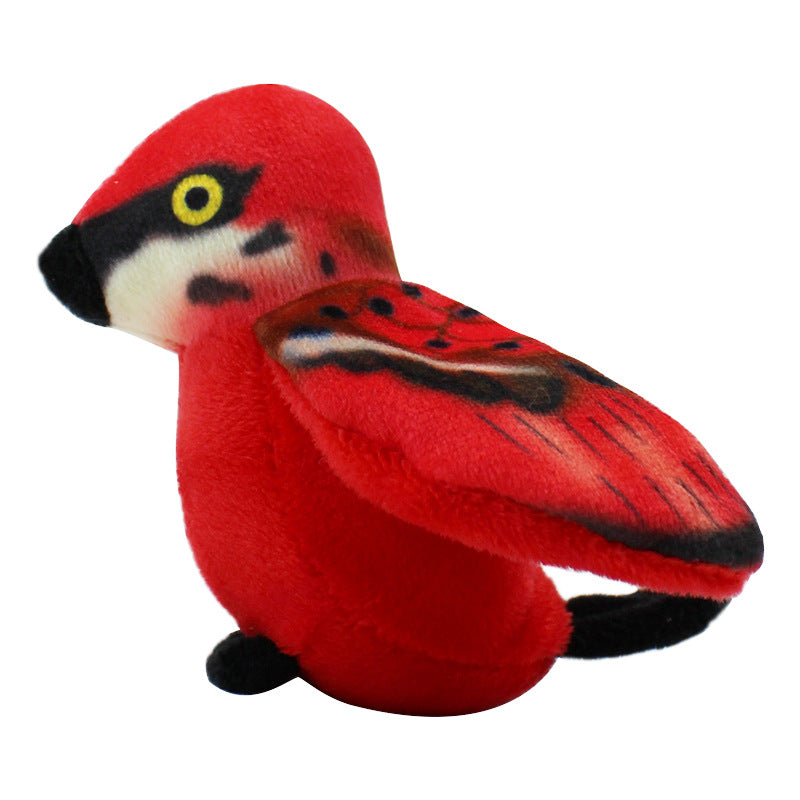 Amazon popular pet toys cat and dog squeaking doll sounding tree hole panda plush toy dog supplies