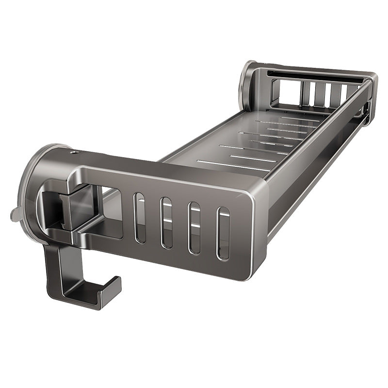 Suction cup, kitchen rack, wall-mounted multi-functional oil, salt, sauce and vinegar, seasoning supplies, knife holder, storage rack