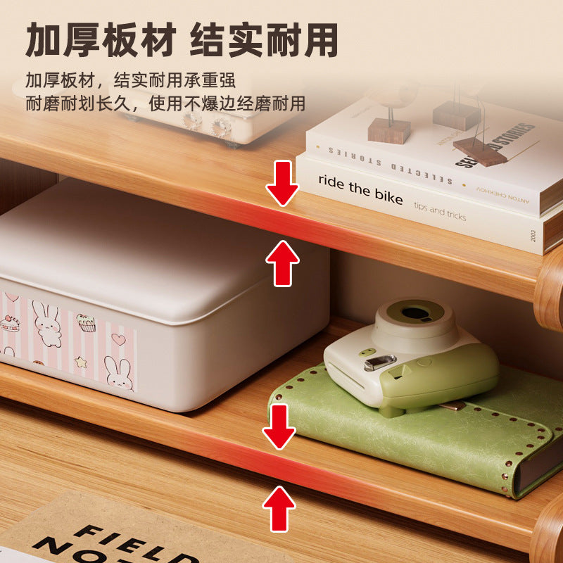 Desktop Shelving Multi-layer Storage Shelf Bookshelf Kitchen Supplies Office Household Cup Holder Home Goods Storage Shelf