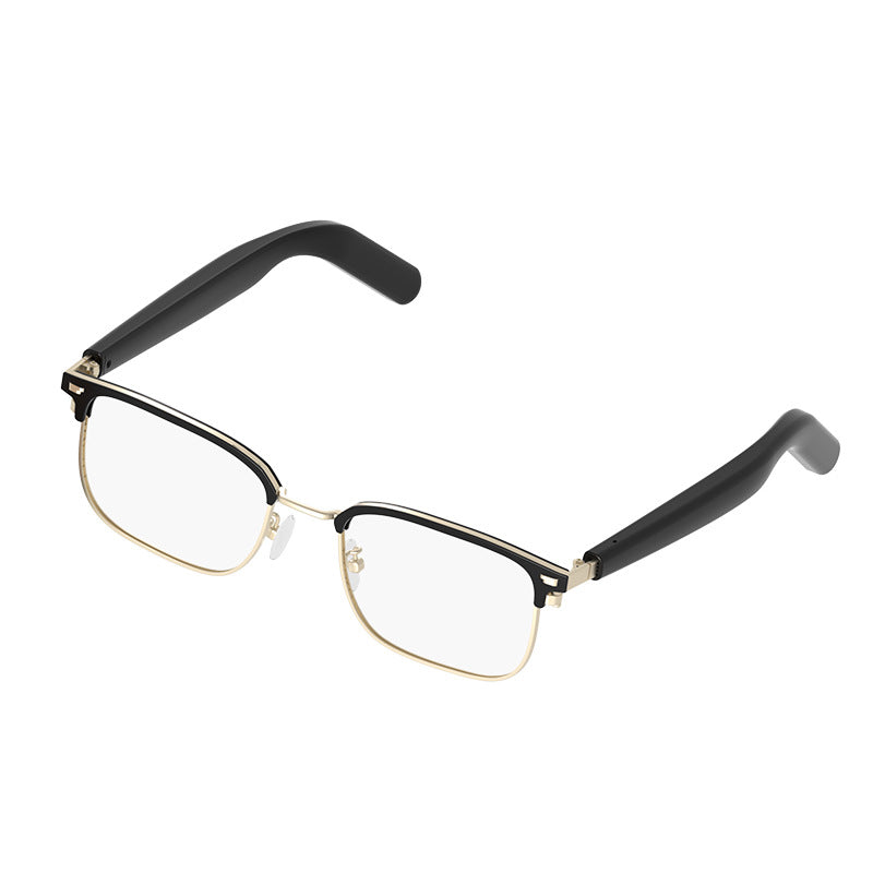 New [AI Translation] GT13 Bluetooth Glasses Metal Frame Cross-border Hot Calls and Music Wearable Device