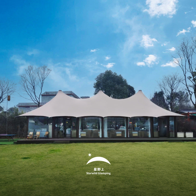 Camp Scenic B & B Tent High-end Spire Wild Luxury Hotel Tent House Resort Manor Cultural Tourism Reception Hall