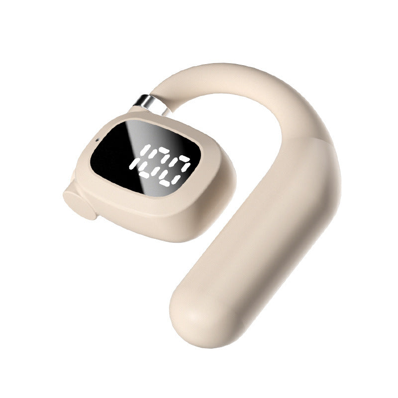 Boys and girls running 2025 new rotatable wireless bluetooth headset single ear hanging ear gift wholesale