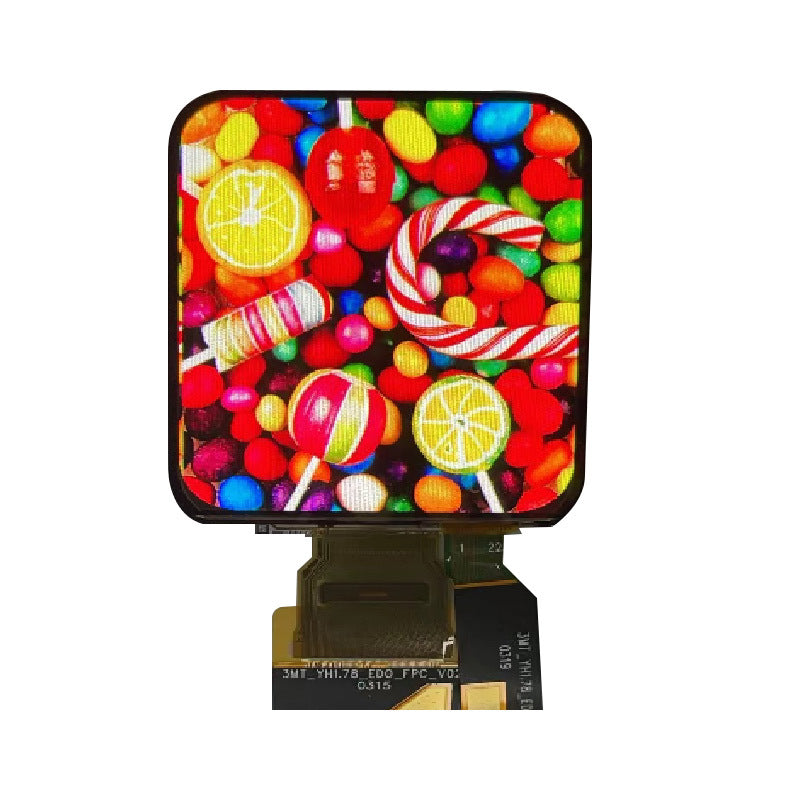 Manufacturers supply 1.78-inch AMOLED 368 * 448 resolution smart wearable handheld instrument device display