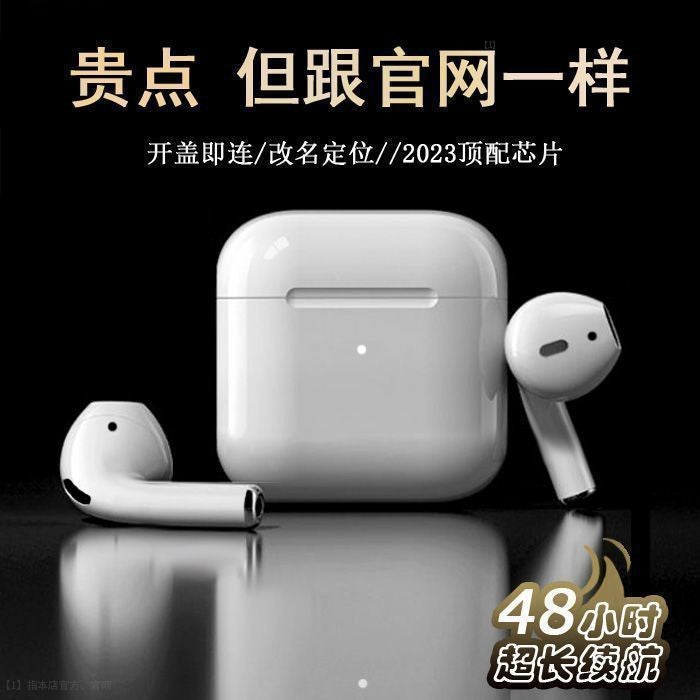 Pro4 Bluetooth headset semi-in-ear blue headset foreign trade explosion Bluetooth headset Huaqiangbei