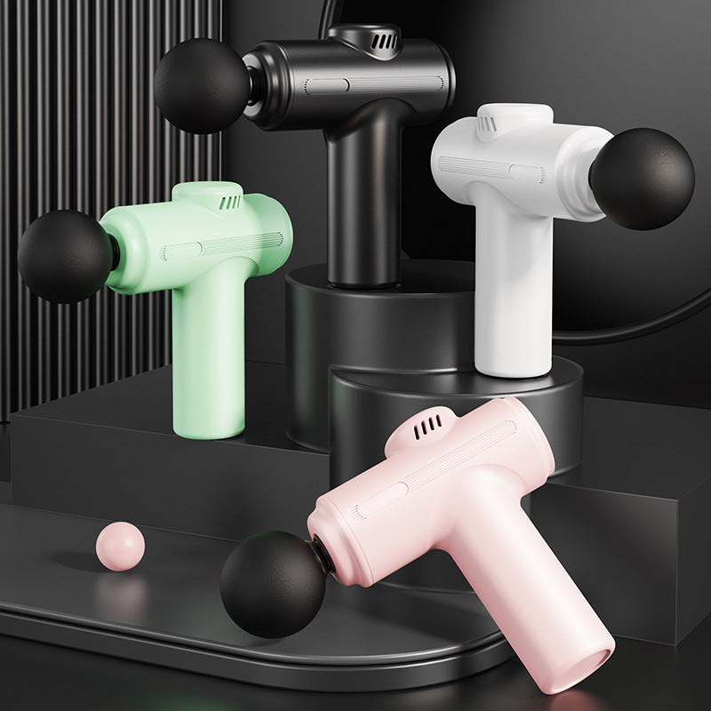 Cross-border fascia gun muscle relaxation massager for men and women mini small professional mini neck gun to relax muscles