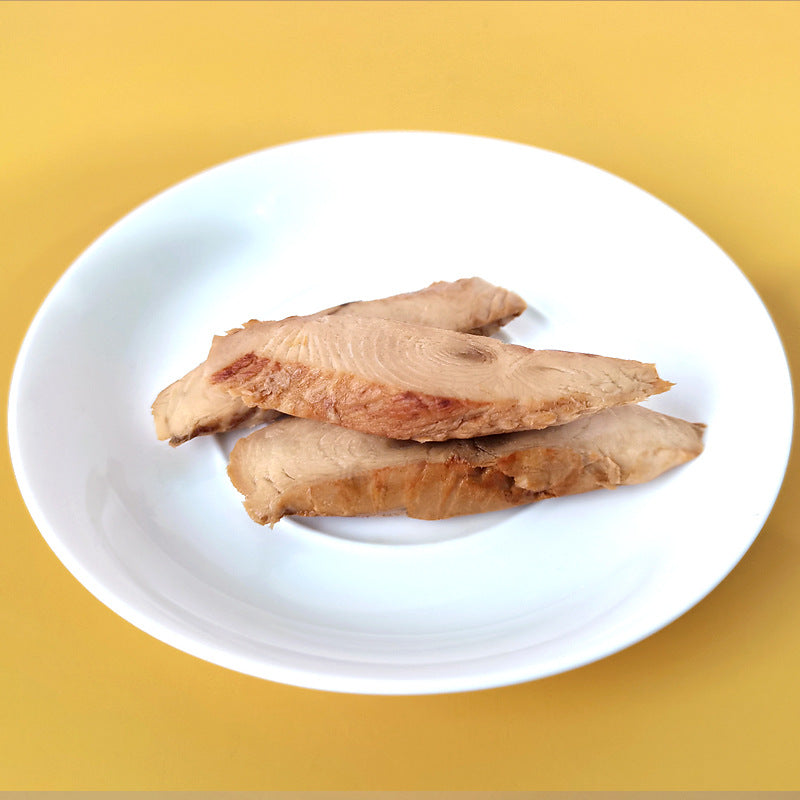 Cooked fish sticks wholesale pet snacks wet food wrapped into kitten rice tuna skipjack mackerel nutrition cat cat food